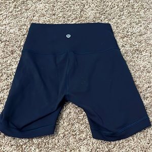 lululemon wunder under biker short 6 in